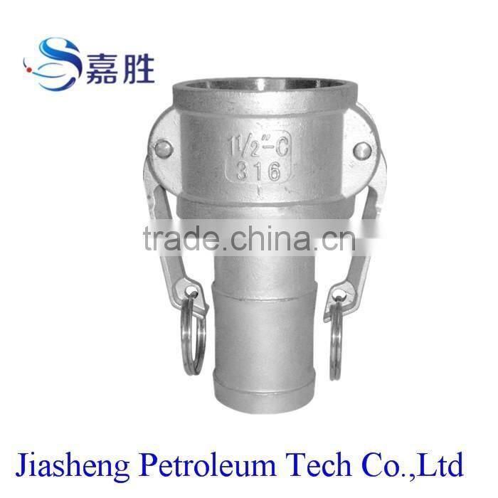 Stainless Steel Camlock Quick Coupler Female Type C