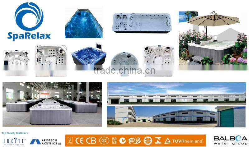 Fiberglass pool SRP650 for outdoor swimming