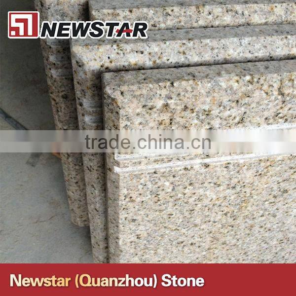 Newstar beige granite treads and risers