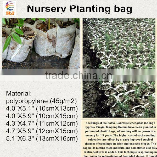 nursery spunbond planting bag
