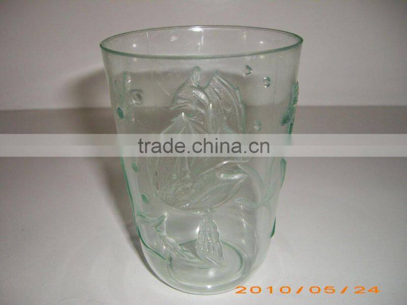 plastic drinking cup