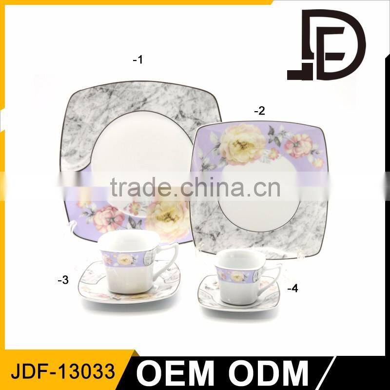 Dinnerware sets wholesale alibaba porcelain square dinnerware sets, poland porcelain dinnerware set
