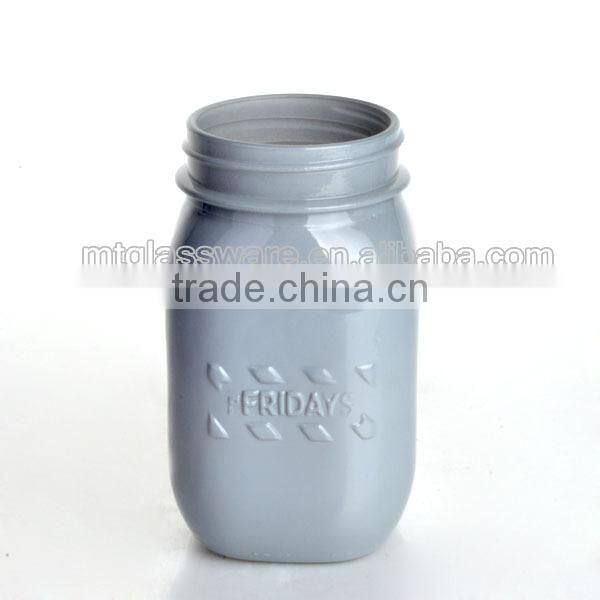 high quality glass mason jar glass vases for home decoration