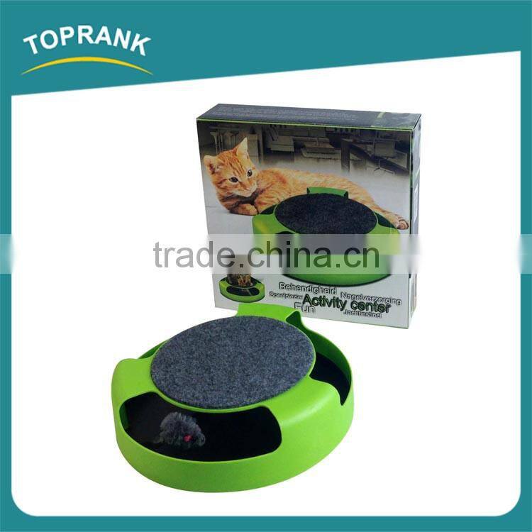 Professional cat toy small plastic cat activity center from pet toy pet products with great price