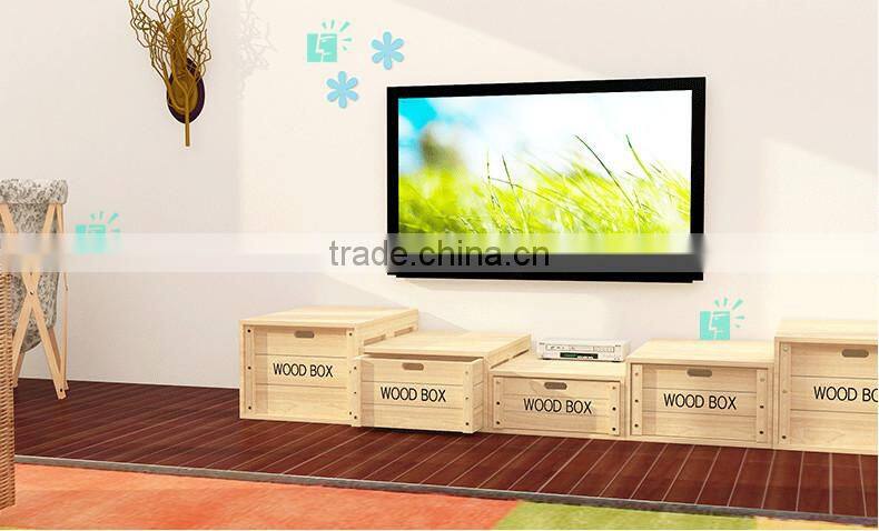 Free combination multi size hot selling wooden draw storage box cabinet