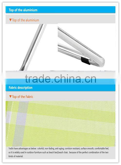 Breathe fabric beach chair folding for summer