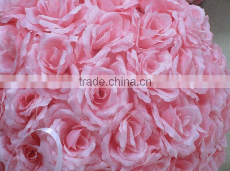Artificial rose flower ball for wedding decoration