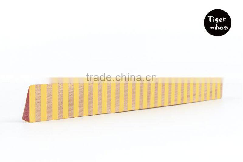 Triangle Wooden Ruler Measure in Centimeter