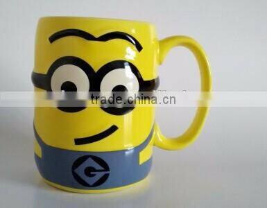3D Minions Ceramic Coffee Mugs