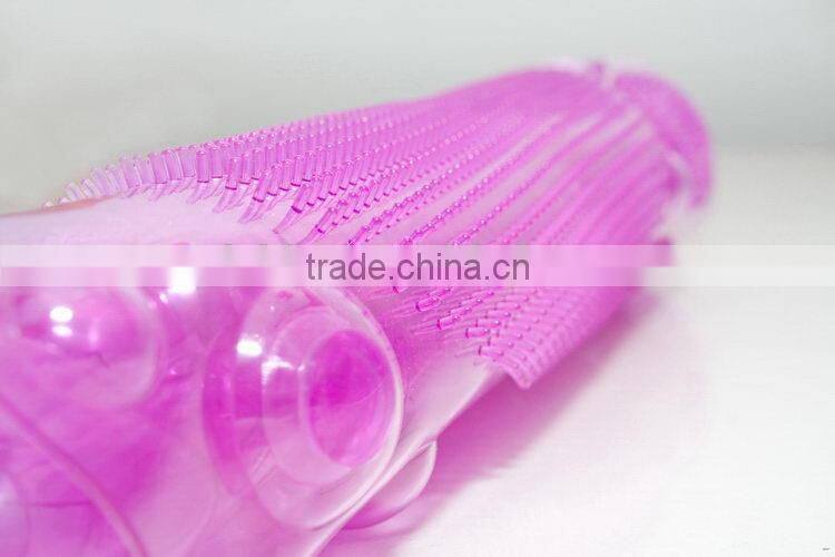 Quality eco friendly pvc fish shape bath mat