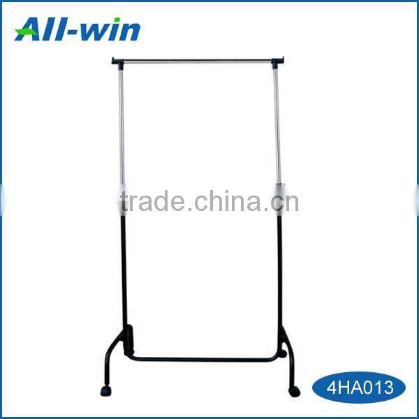 High-quality adjustable movable household clothes hanger rack