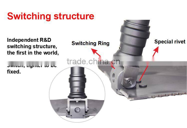 Wilderness Survival Kit for Self-Driving/Essential Survival Kit/Outdoor Multifunction Shovel saw flashlight axe knife ice-axe