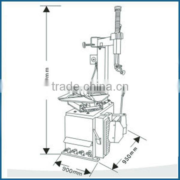 automatic car tyre changer