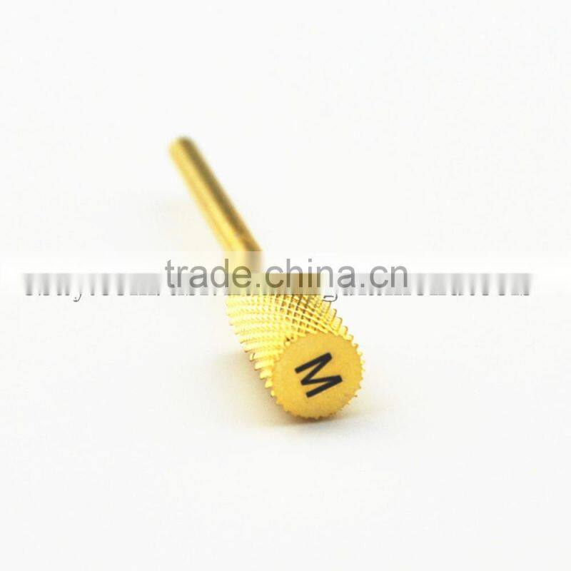 Total Length 40MM Shank Diameter Large olden Carbide Burr for Nail HUAXING JIANGYINBarrel G