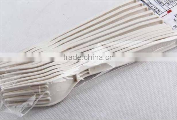 DISPOSABLE KITCHENWARE FORK/PERSONALIZED 12PC FORKS/PLASTIC FORK WITH ALUMINUM