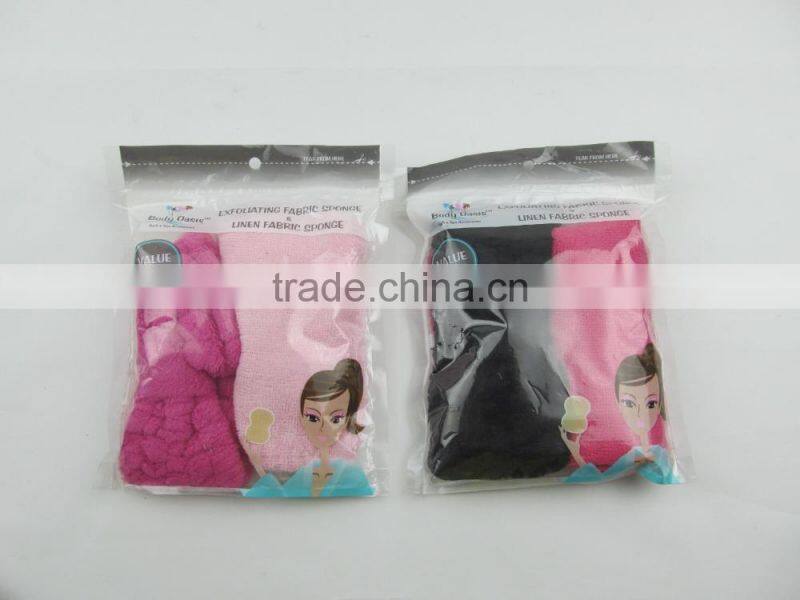 2015 hot bath set with hair-drying cap and coralon leather headband