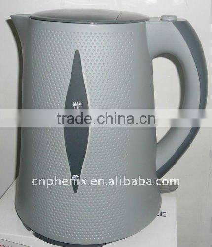 1.7L European style Plastic cordless kettle