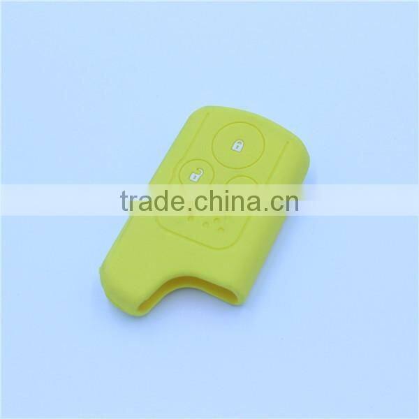 high quality silicone rubber case for honda CRV 3 buttons