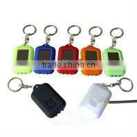 solar flashlight key chain