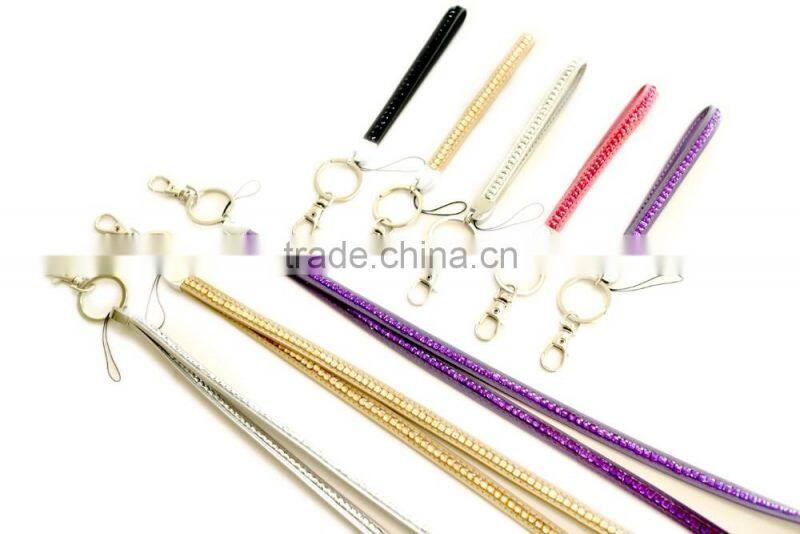 Acrylic Gem/Rhinesone Bracelet with Zinc alloy locking part, Hot Sale Gift Leather with Crystal Gem Decoration