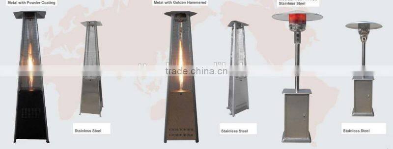 Gas patio heater