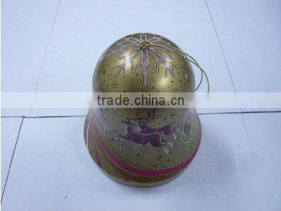 Bell Shaped Chocotate Tin