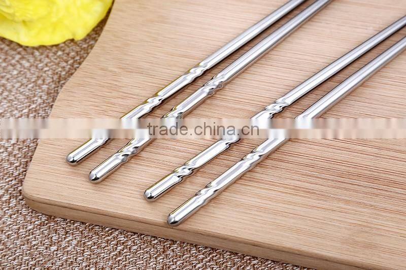 Top Quality Thread Chopsticks Stainless Steel Wholesale Bulk
