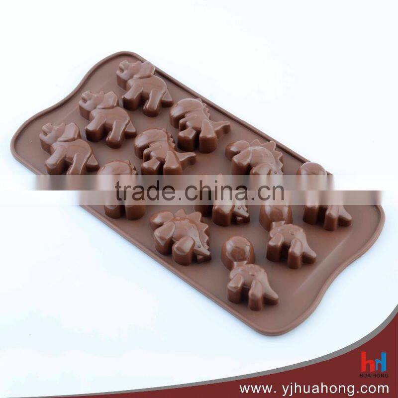 New designed animal shaped silicone chocolate mold,jelly mold (HCM-S22)