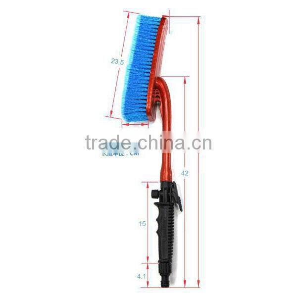 2017 new PP ,TPR water brush/water flow car brush
