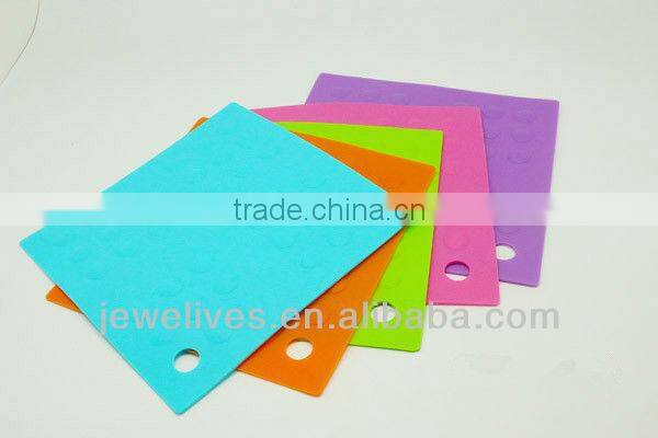 Protective gel silicone pads ,tabel cup mat