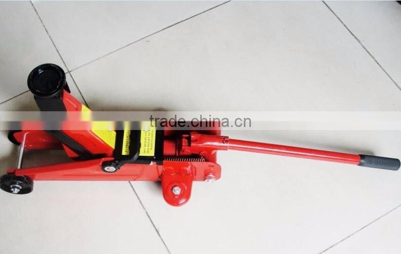 2T capacity load powered hydraulic trolley floor jack