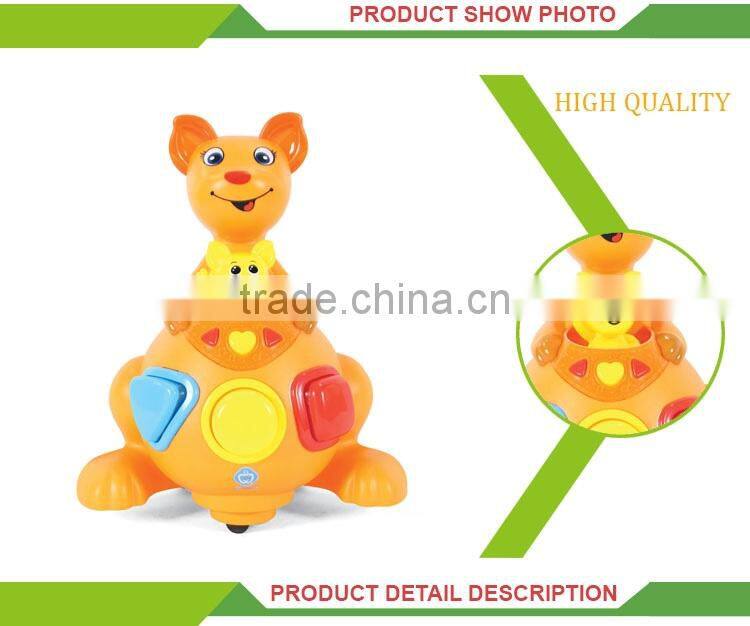 Intelligence parent-child game cartoon kangaroo music chip for toys