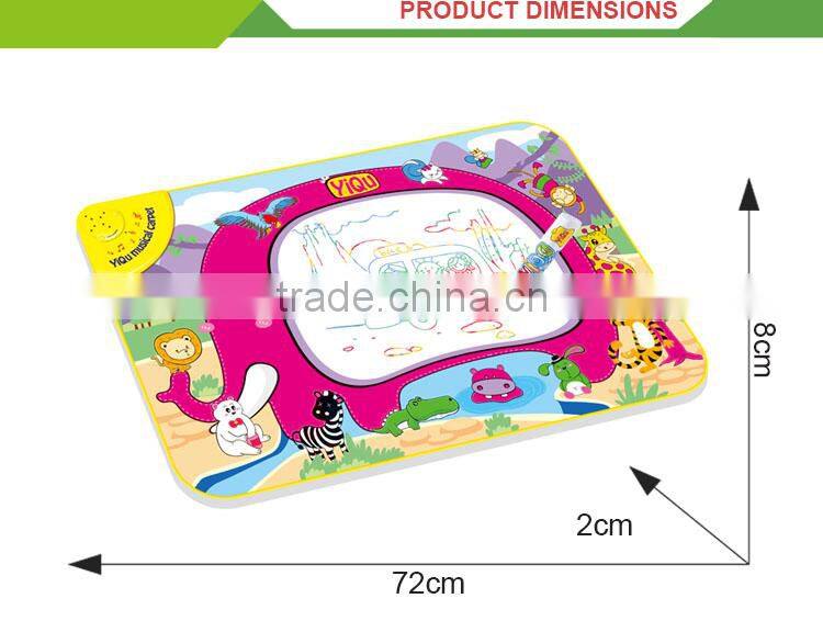 Newest product magnetic board toy function water painting machine