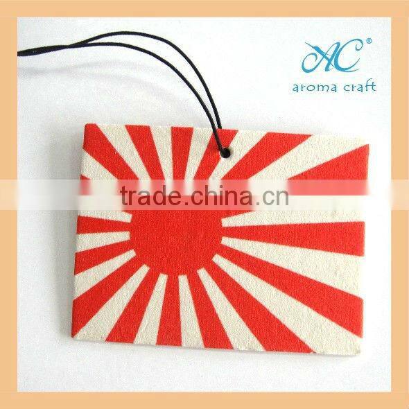 Fashion new design eco-friendly home air freshener usage fragrance paper hanger