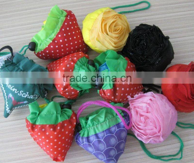 Cute reusalbe new promotional folding shopping bag