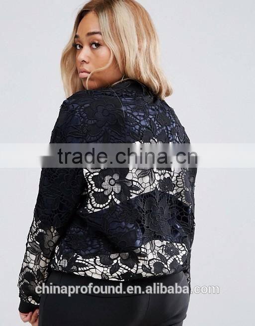 new lace designs winter bomber jacket jacket women custom design lace jacket wholesale