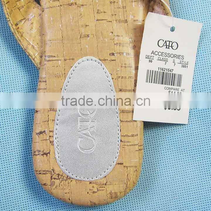 Stock beach slippers ladies PU leather slippers closeout wholesaler 140714d