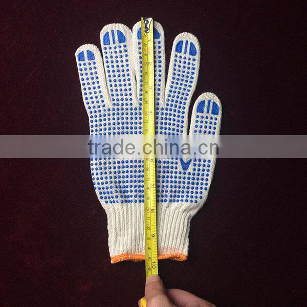 Stock Non Slip Cotton Work Gloves