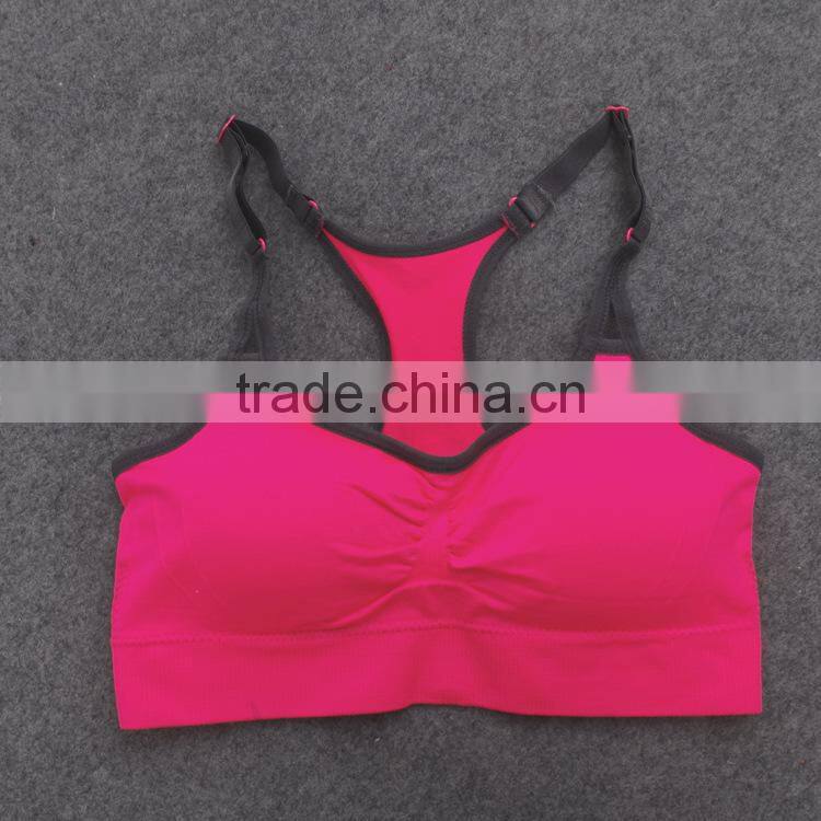 GZY 2015 underwear nude bra girl sport seamless hot sexy xxxx sports bra bra xxx