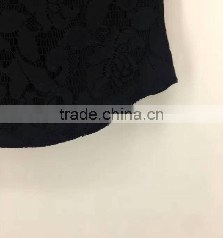 women cotton lace t-shirt stock lot