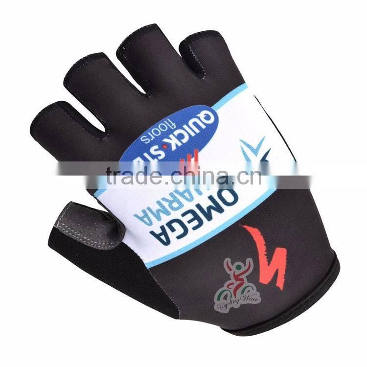 Wholesale Leisure travel Bicycles fingerless gym cycling gloves custom