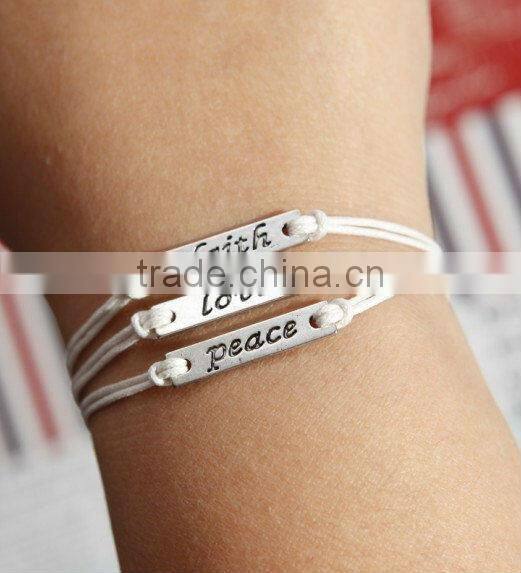 infinity bracelet, love bracelet, wish tree bracelet, leather charm bracelet, best promotional gift