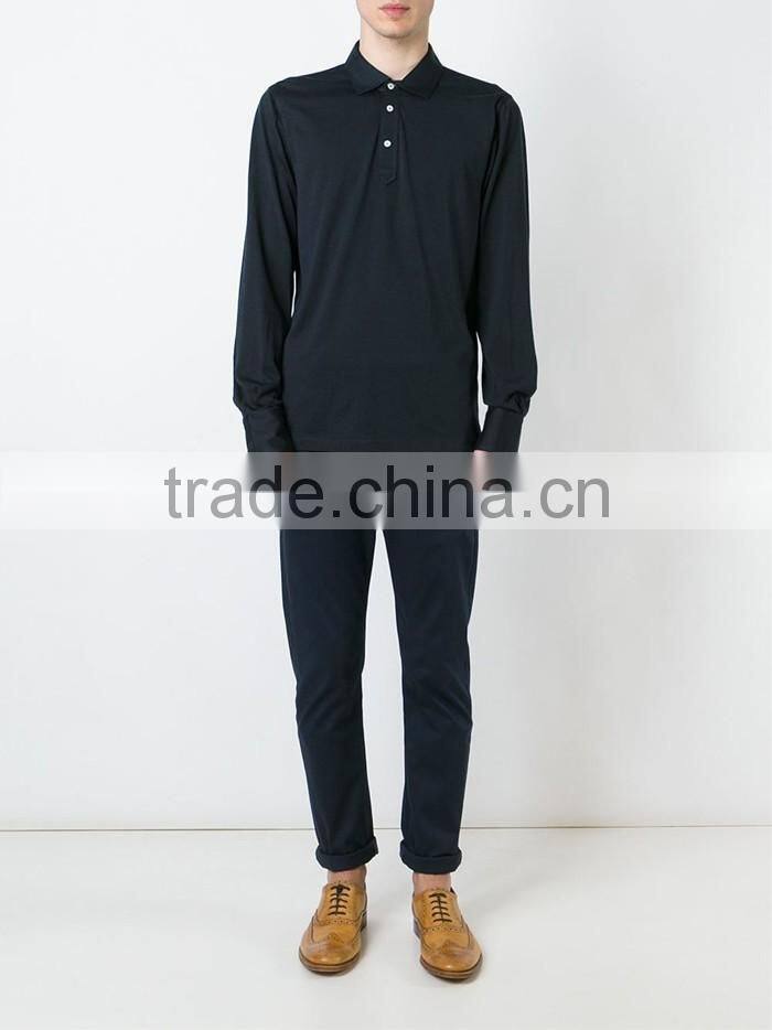 Custom classic cotton relaxed blank polo shirts