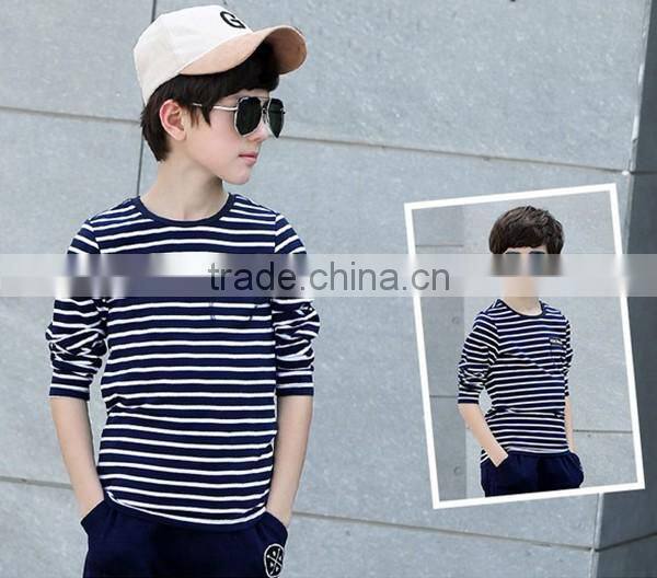 2017 new style fashion China factory alibaba wholesale cotton children long sleeve t-shirt