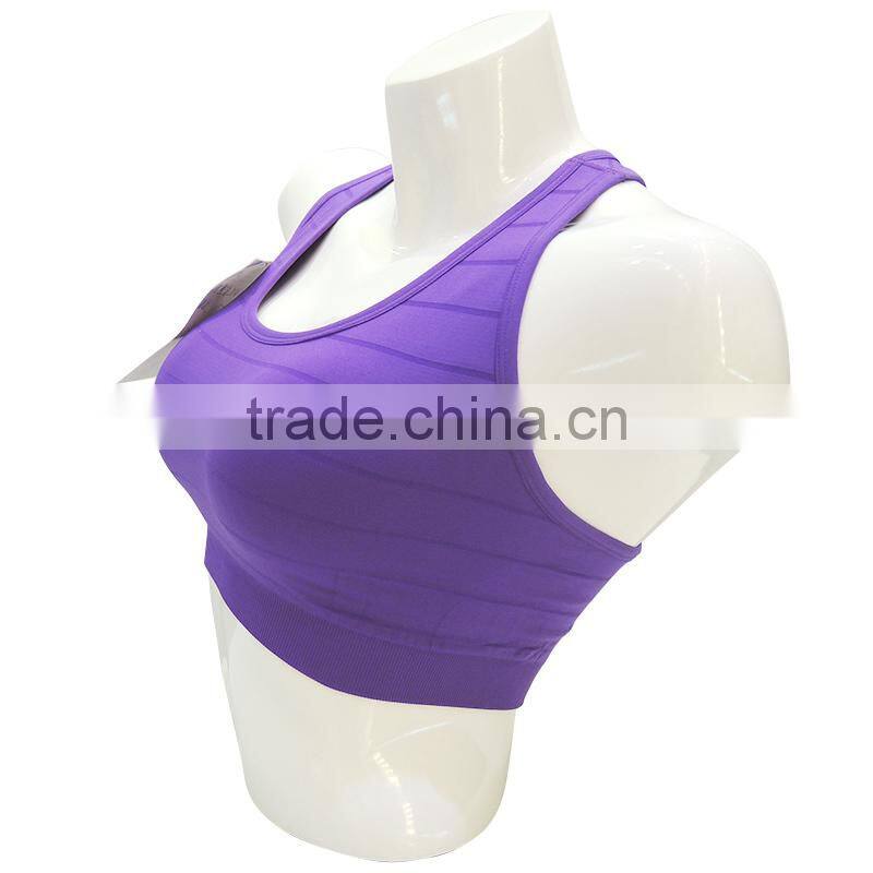 Running bra underwear fitness wear seamless woman underwear ladies sport bra