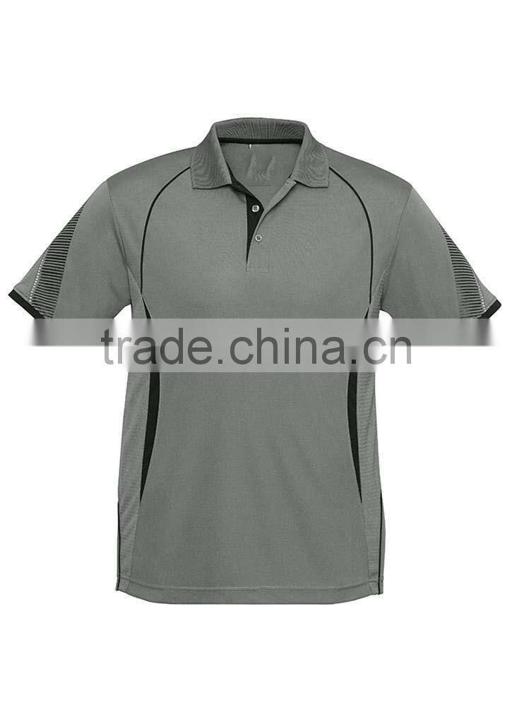 China supplier custom blank polo shirt sports gym wear running shirts mens dry fit 100%polyester contrast colors men polo shirts