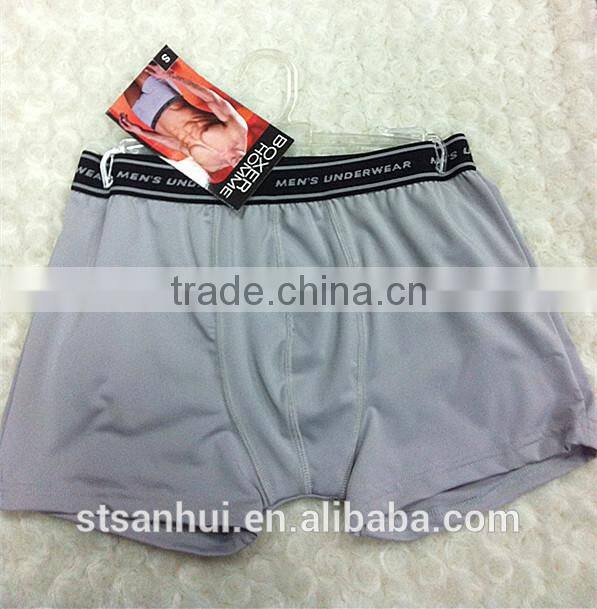 Newest design popular sexy men underwear boxer shorts with love printed