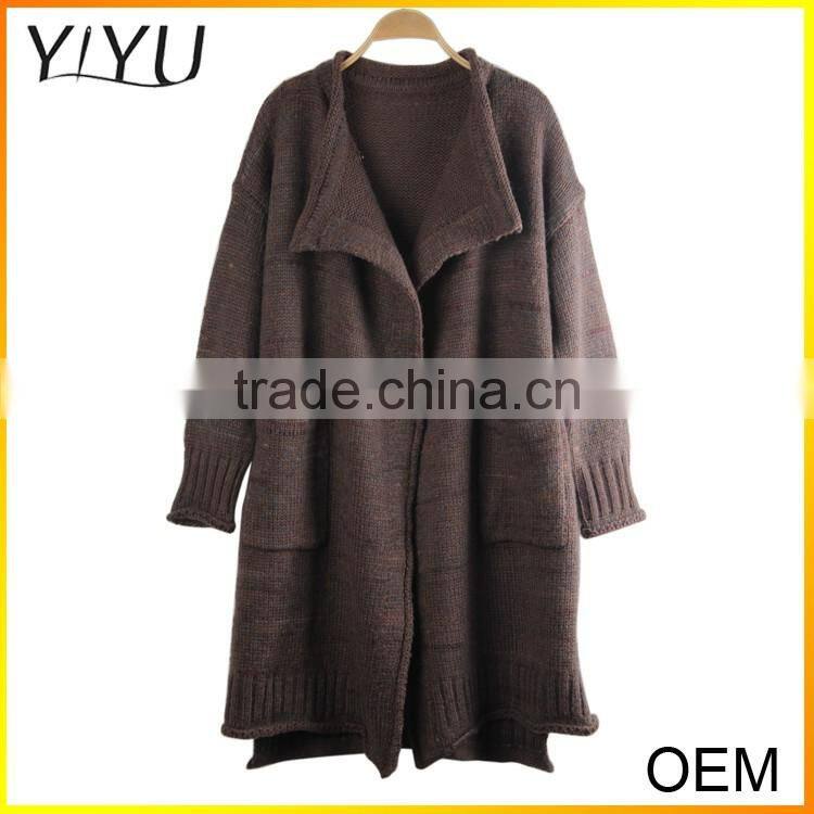 2015 women knitting patterns long sleeve sweater