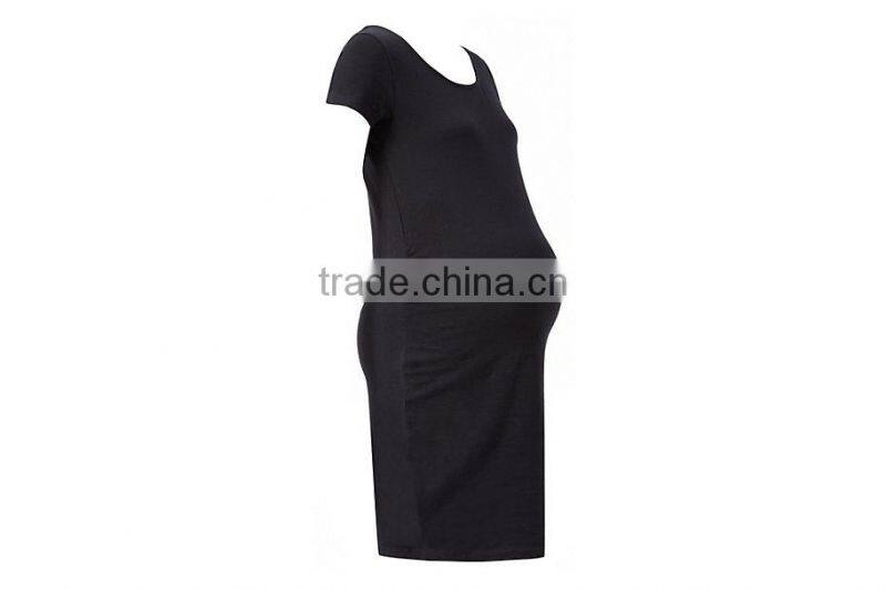 New Look Of Maternity Clothes With Comfortable Scoop Neck For Pregnant Women(OMJ-1)