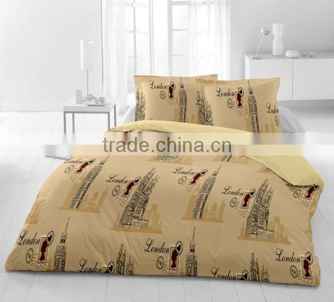 Printed cotton satin bedlinen sets